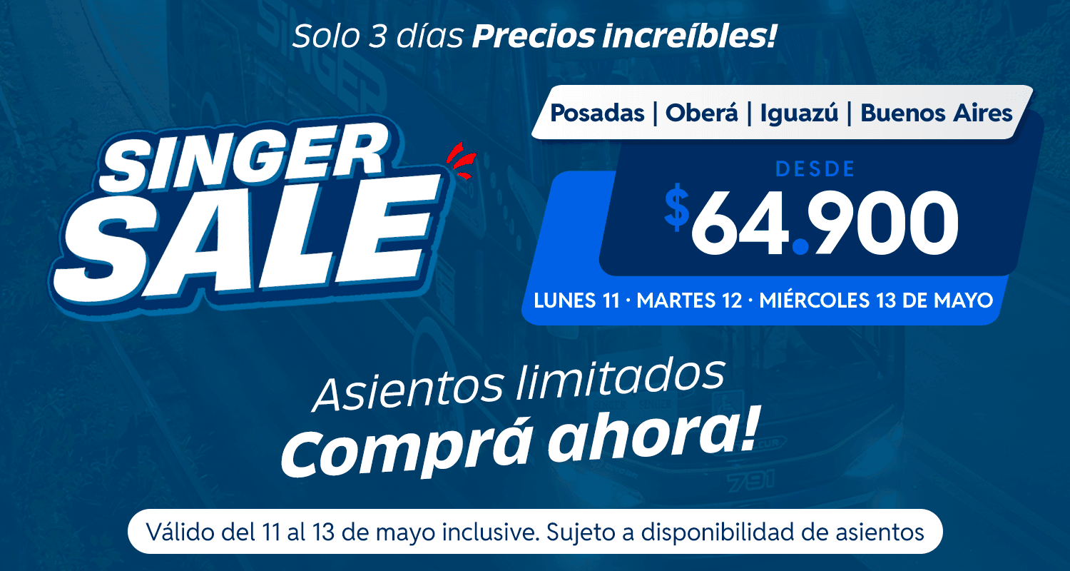 Singer sale