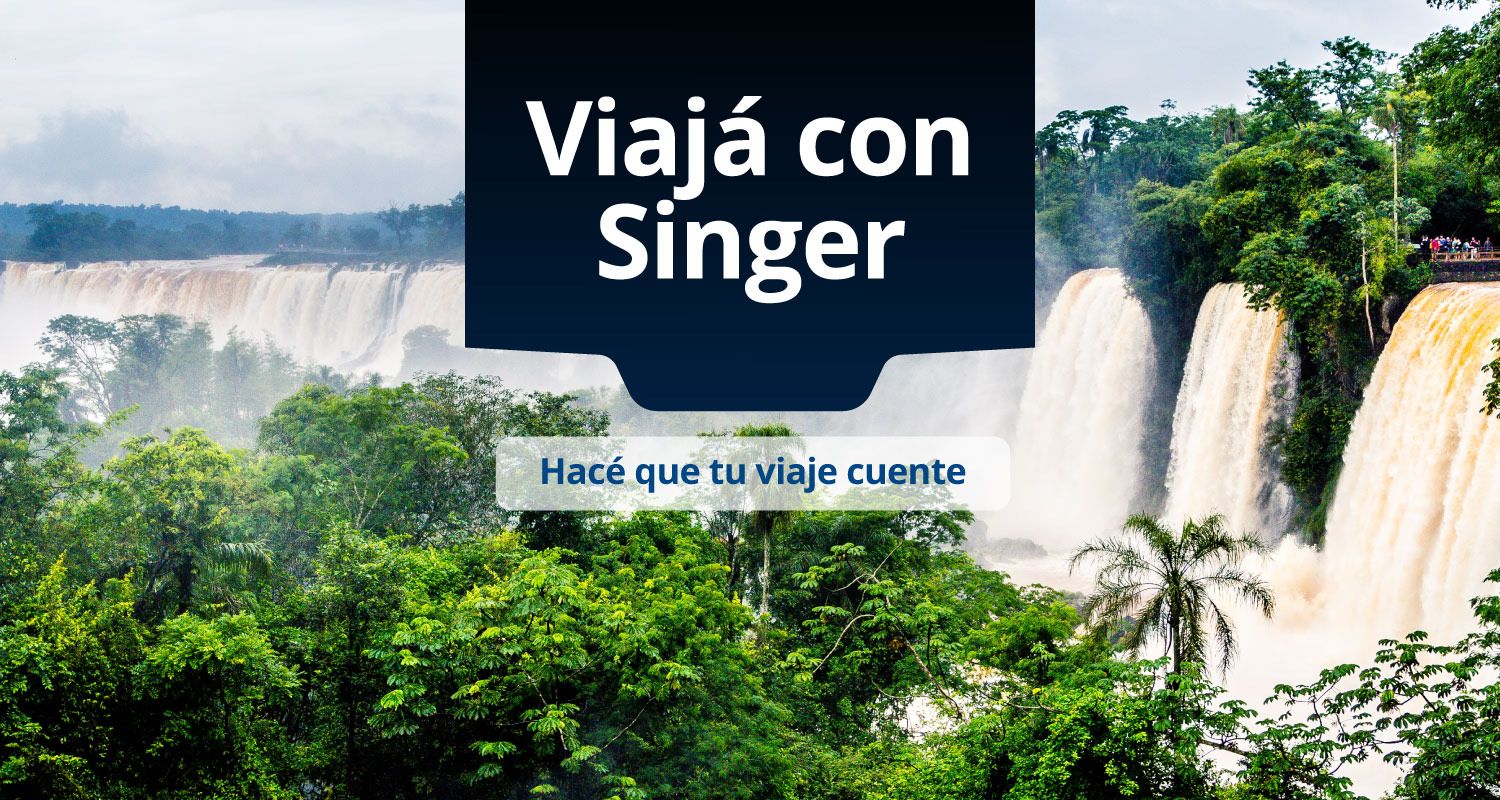 Viajá con Singer