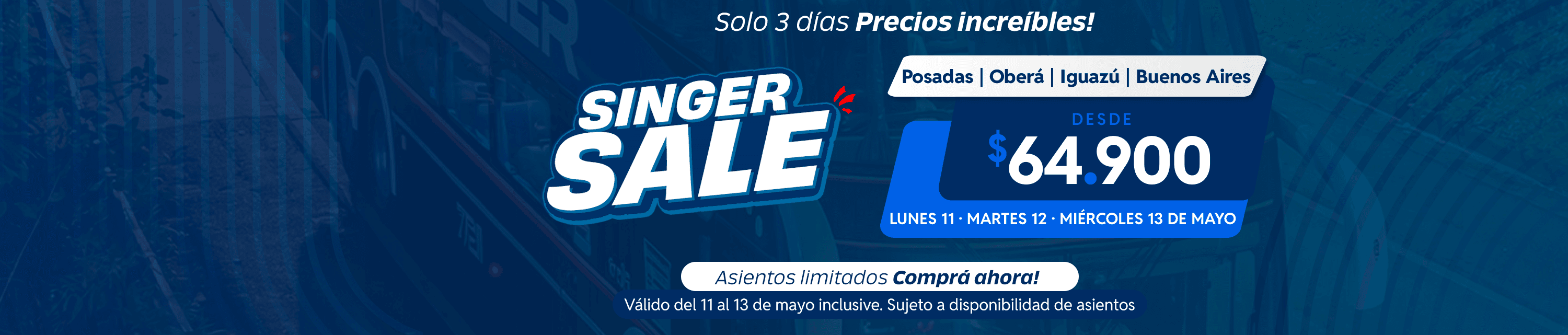 Singer sale