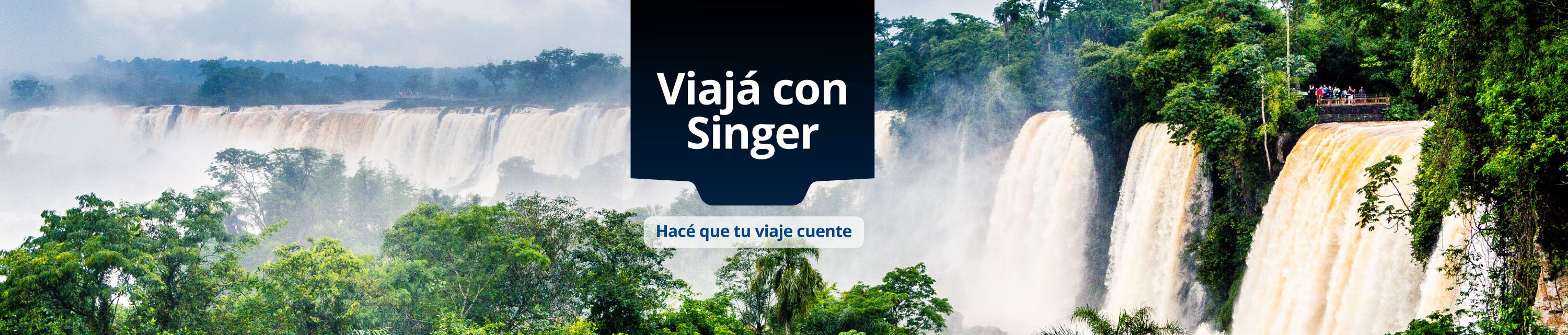 Viajá con Singer